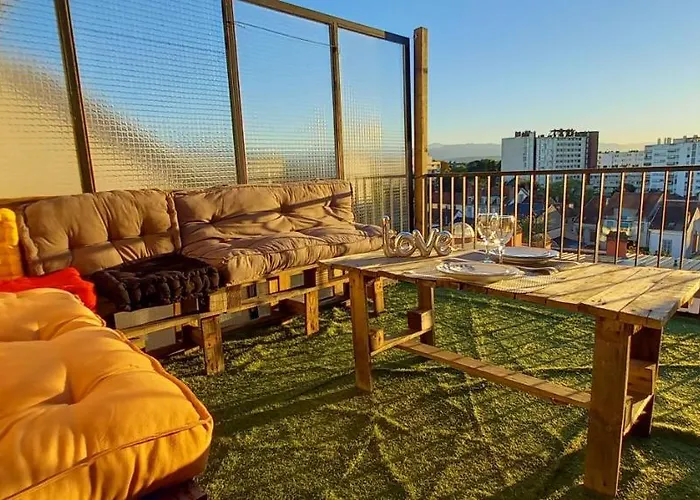 La Dolce -t2 52m2- Dernier Etage- Terrasse-parking-wifi Fibre Apartamento