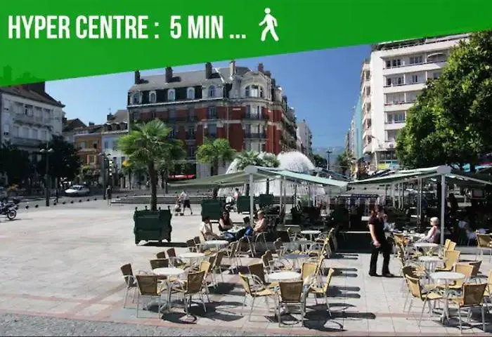 La Dolce -t2 52m2- Dernier Etage- Terrasse-parking-wifi Fibre Apartamento *